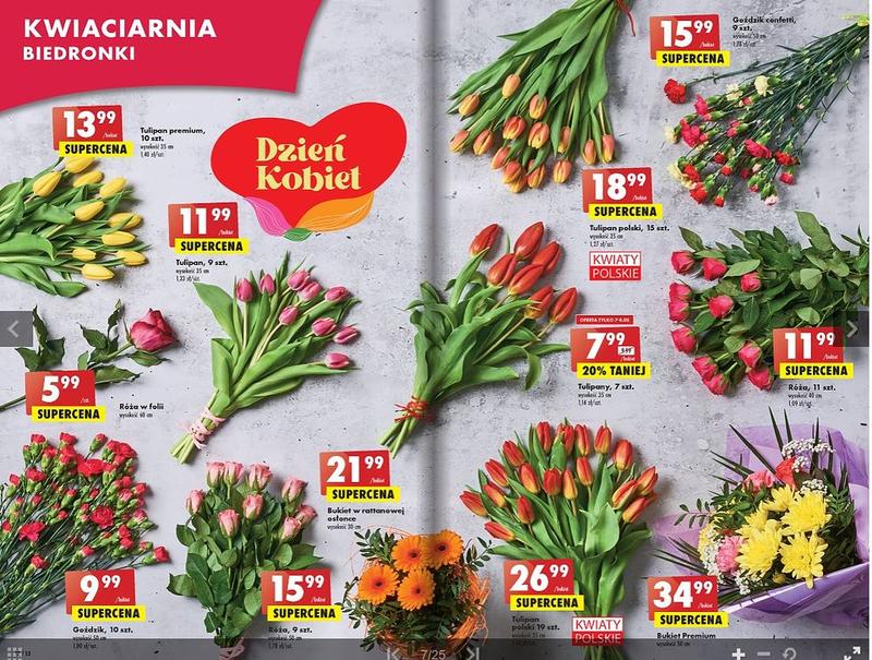 Kwiatowe inspiracje: Co kupić w Biedronce i jakie kwiaty znajdziesz w supermarkecie?