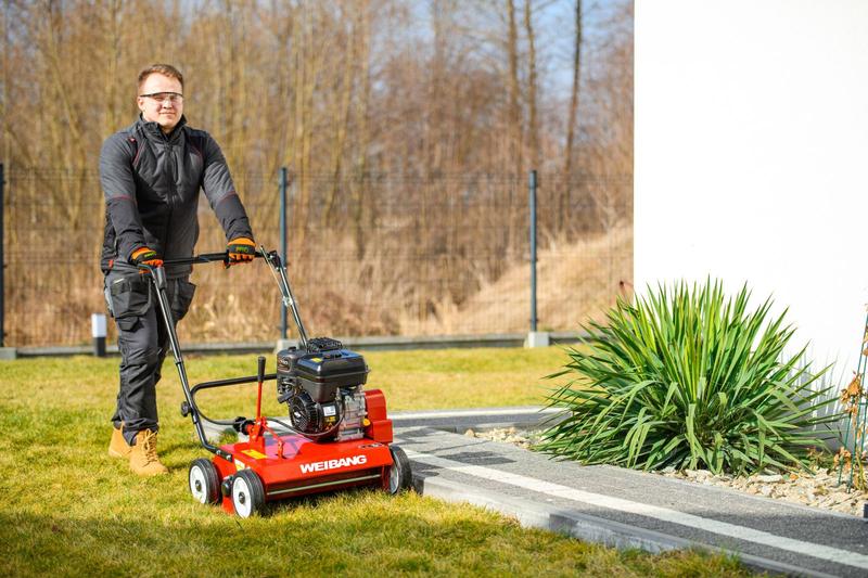 Wertykulacja trawnika