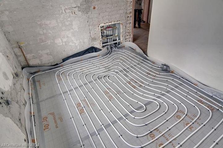 Odpowietrzanie ogrzewania podłogowego