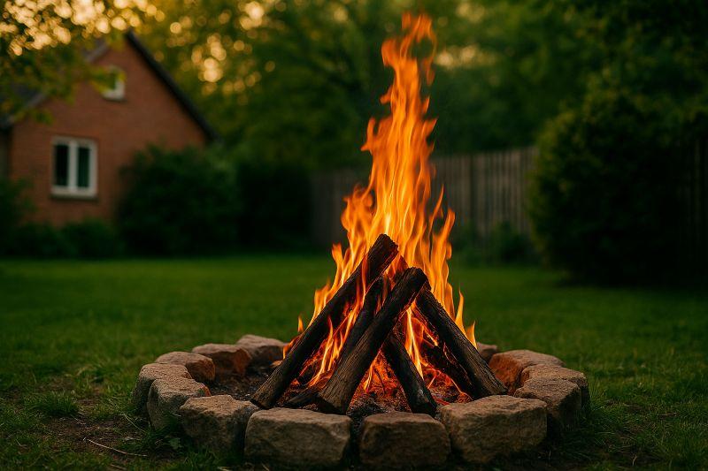 Bezpieczeństwo przy ognisku