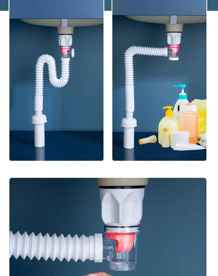 Montaż syfonu do umywalki