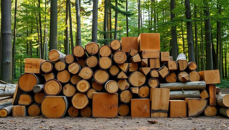 Obliczanie kubika drewna desek