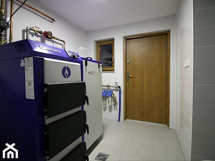 Aranżacja kotłowni w budynku gospodarczym