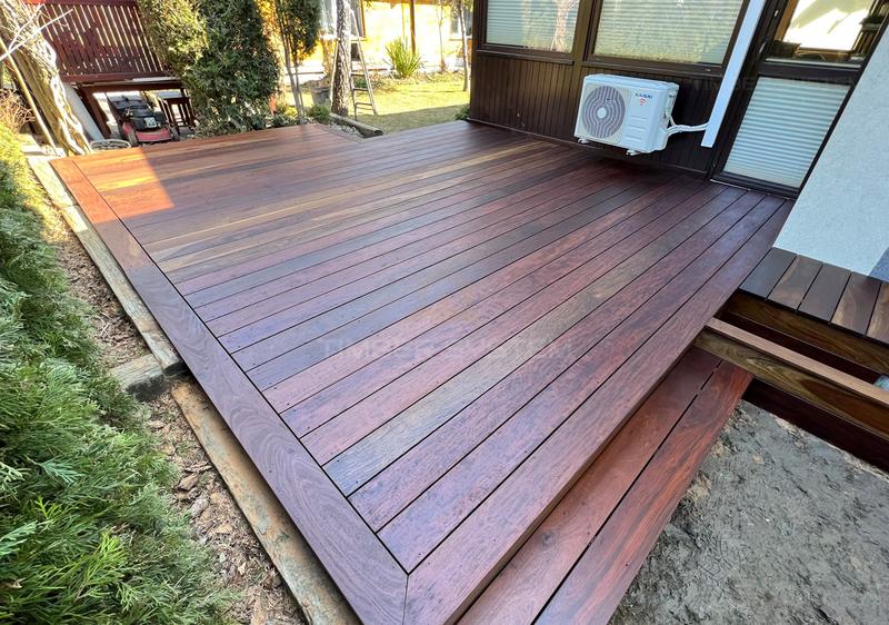 Zielone tarasy roślinność